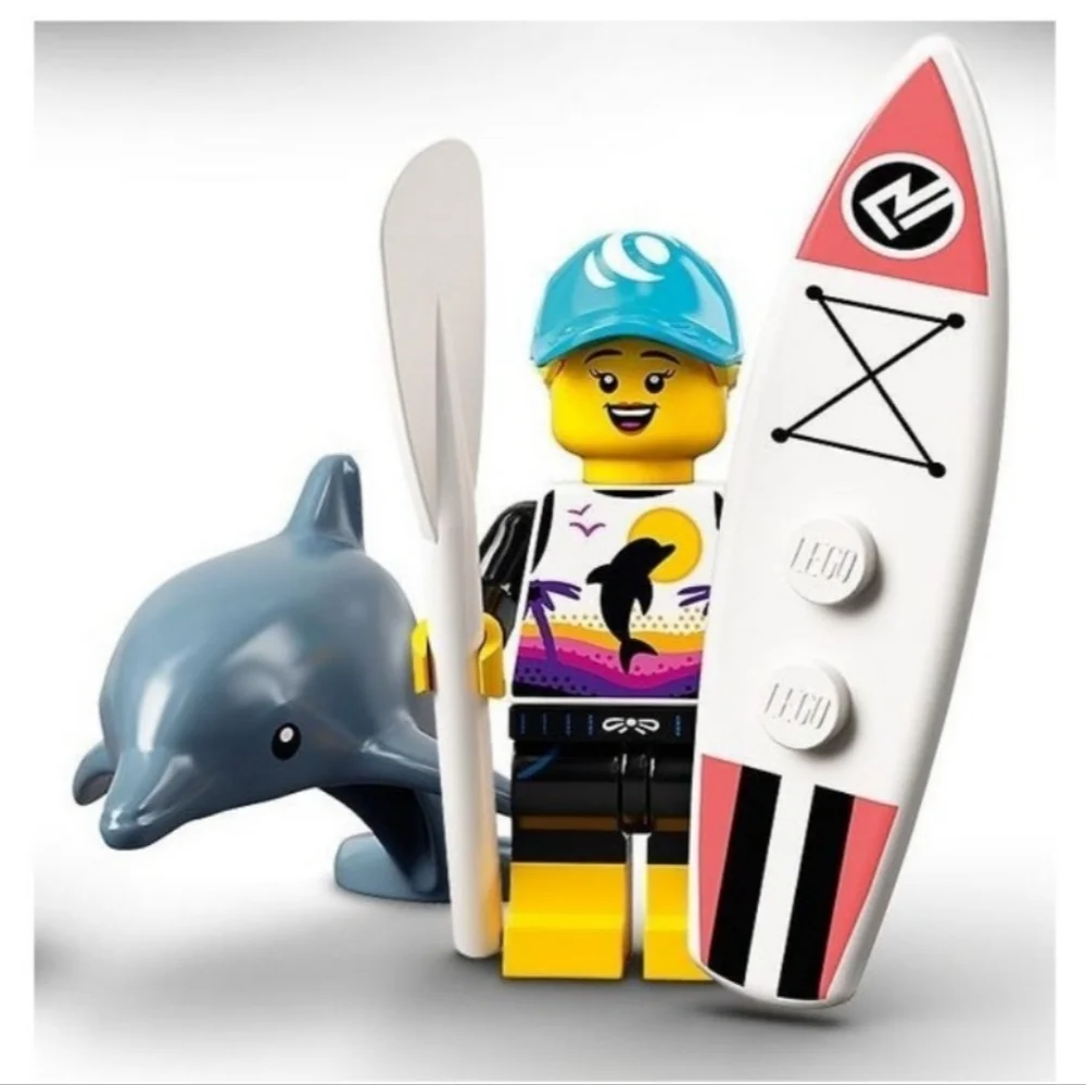 Lego Minifigures 71029 Paddle Surfer with Dolphin Mystery Bag Series 21